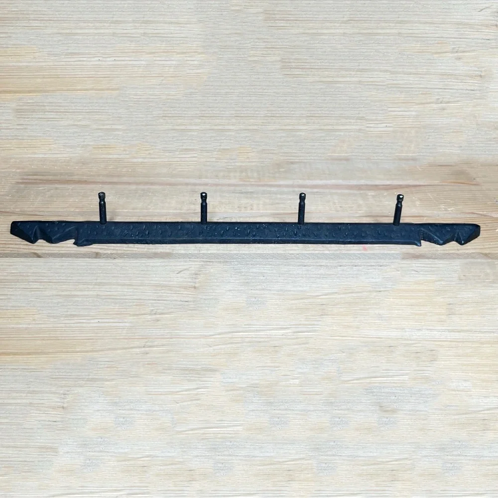 Vintage Iron Hook Plaque